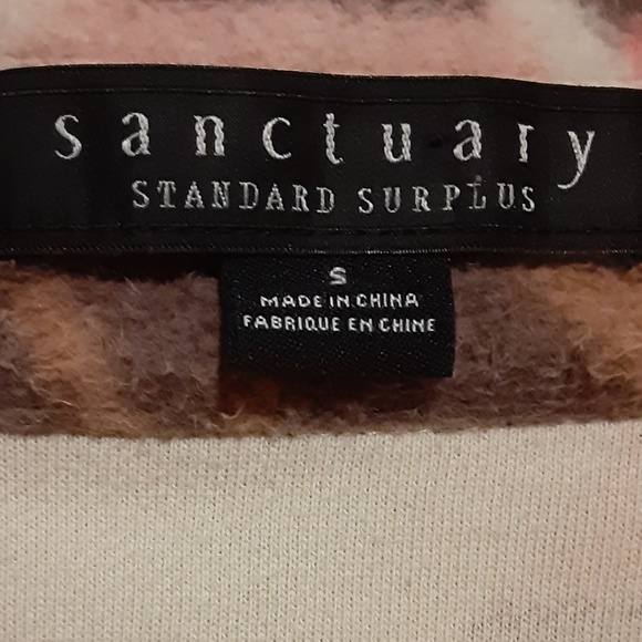 Sanctuary Over-Sized Aztec Print Shacket Jacket - Picture 2 of 3